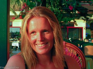 Anne im Hotel Galeri in der Türkei