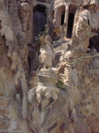 Stuckarbeiten an der Sagrada Familia