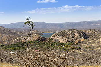 Blick zu den Stauseen des Nwanedi Nature Reserve