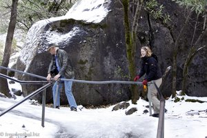 Aufstieg zum Brautschleierwasserfall