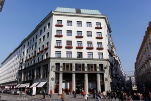 Blick von der Hofburg zum Goldenen U