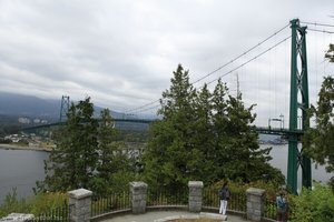 Aussicht vom Prospect Point zur Lions Gate Bridge Vancouver