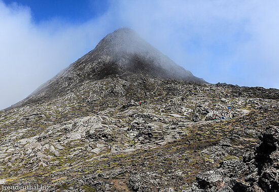 Gipfel des Pico auf der gleichnamigen Azoreninsel