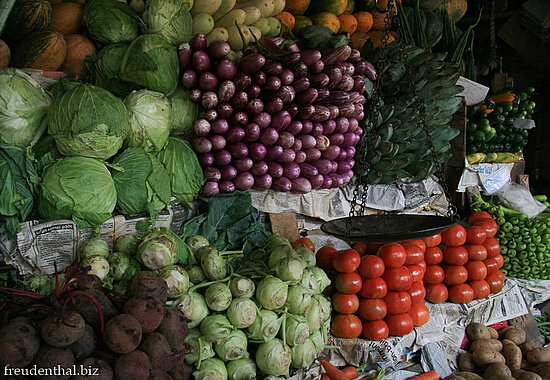 Obst und Gemüse in Sri Lanka