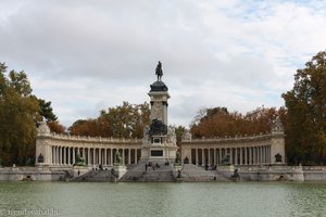 Retiro-Park, Reiterstatue für Alfons XII.