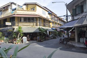 Pizzeria in der Samsen Road in Bangkok
