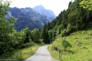 Wanderweg von Habergschwänd nach Hütten