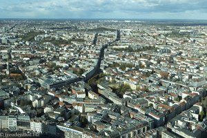 Aussicht über die Spree - Fernsehturm Berlin