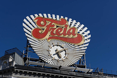 Freia-Reklame am Egertorget