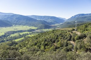 Aussichtspunkt über dem Tal des El Segre