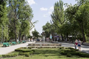 Brunnen in Stadtwäldchen von Chisinau