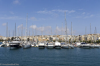 Yachthafen im Marsamxett Harbour