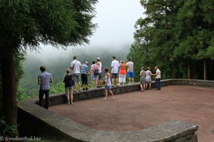 Aussichtsplattform oberhalb des Lagoa do Santiago