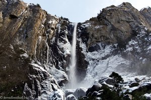 Brautschleier-Wasserfall im Yosemite-Nationalpark