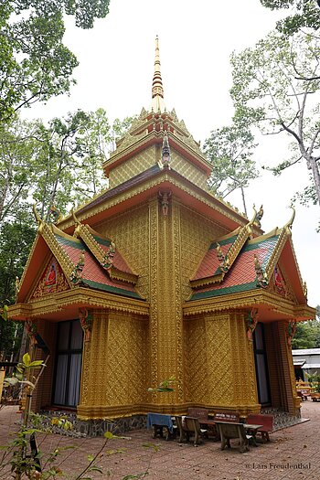 Nebentempel der Âng Pagode der Khmer