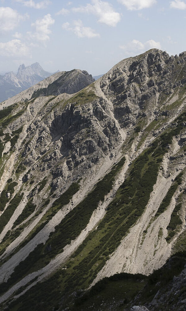 Aussicht vom Bschießer zum Ponten