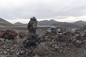Steinformationen im Naturpark Los Volcanes