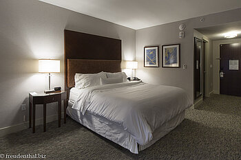 unser Zimmer im Westin Jersey City Newport