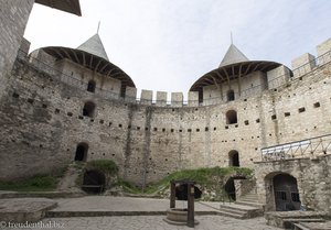 im Innenhof der Festung von Soroca in Moldawien