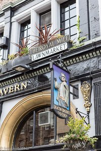 Deacon Brodie´s Tavern auf der Royal Mile in Edinburgh