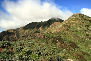 Gebirgskette am Mirador de Baracan