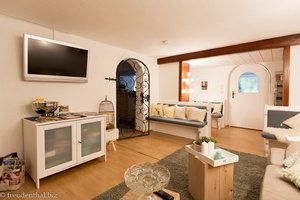 Aufenthaltsraum in der Pension Johanna in Sonthofen