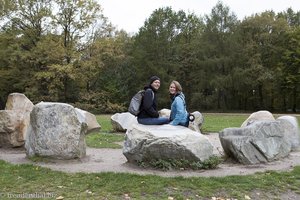bei den Global Stones im Tiergarten