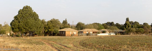 beim Arbeiterviertel der Goldminen von Carletonville