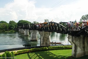 Kwai River - die wiederaufgebaute Brücke