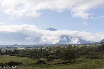 Aussicht zum Piton des Neiges von Plaine des Cafres