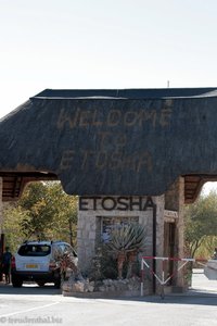 Das Anderson Gate zum Etosha Nationalpark