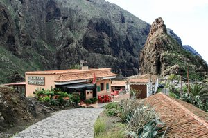 günstige Bar nahe des Einstiegs in die Schlucht