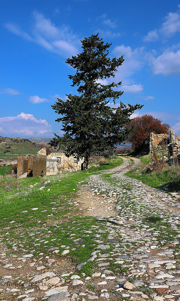Weg zum Lost Place Souskiou