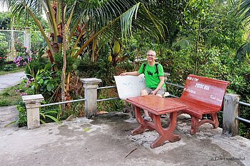 Kurze Pause bei einem Rastplatz auf An Bình