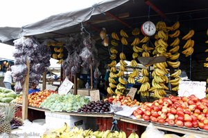 Obststand auf Trinidad