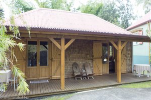 Schöner Bungalow im Hotel Les Jardins d'Heva