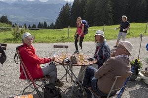 Freudenthals rasten bei der Alpe Fahnengehren
