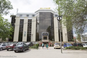 das Elite Hotel in Balti im Gebäude einer Shoppingmall