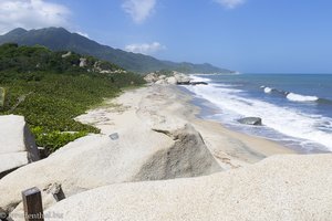 Strand Arrecifes im Tayrona Nationalpark