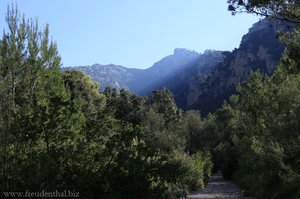 Berglandschaft beim Valle des Cairats