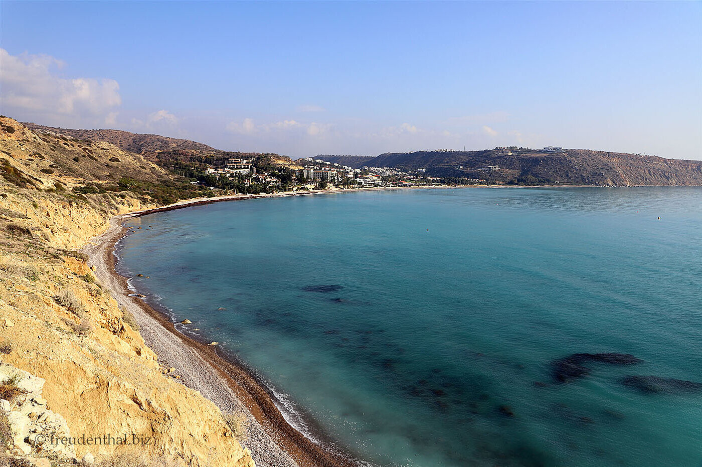 Aussicht Pissouri Beach