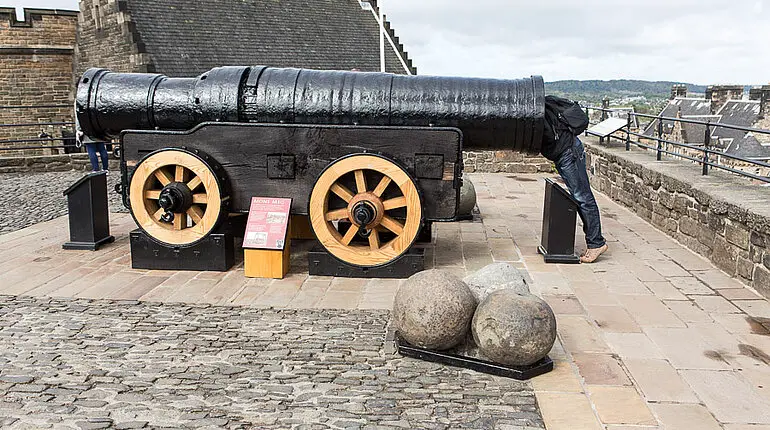 Lars in der Mons Meg