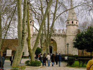 Eingangstor zum Topkapi Sarayi