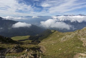 Blick von der Hönigspitz zur Stafell Alm