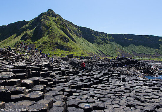 Basaltsäulen am Giant's Causeway in Nordirland