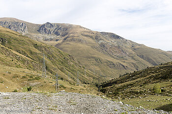 Berglandschaft Pas de la Casa im Fürstentum Andorra