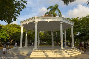 Pavillon im Parque Centenario in Cartagena