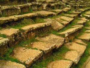 Stufen im antiken Stadion von Aphrodisias
