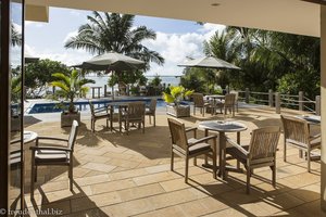 Restaurant im Crown Beach Hotel auf Mahé