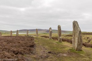 Prähistorische Stätte beim Ring of Brodgar